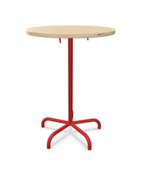 Schaffner Säntis Table haute rabattable ronde Ø80cm h:110cm 