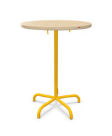 Schaffner Säntis Table haute rabattable ronde Ø80cm h:110cm 