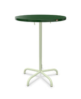 Schaffner Säntis Table haute rabattable ronde Ø80cm h:110cm 