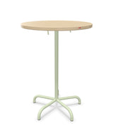 Schaffner Säntis Table haute rabattable ronde Ø80cm h:110cm 