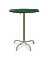 Schaffner Säntis Table haute rabattable ronde Ø80cm h:110cm 
