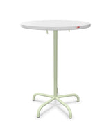Schaffner Säntis Table haute rabattable ronde Ø80cm h:110cm 