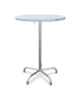 Schaffner Säntis Table haute rabattable ronde Ø80cm h:110cm Bleu Pastel 51 Galvanisé à chaud 02 