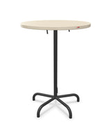Schaffner Säntis Table haute rabattable ronde Ø80cm h:110cm Sable Pastel 15 Anthracite 77 