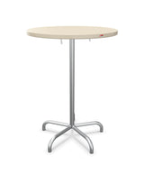 Schaffner Säntis Table haute rabattable ronde Ø80cm h:110cm Sable Pastel 15 Galvanisé à chaud 02 