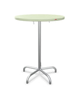 Schaffner Säntis Table haute rabattable ronde Ø80cm h:110cm Vert Pastel 64 Galvanisé à chaud 02 