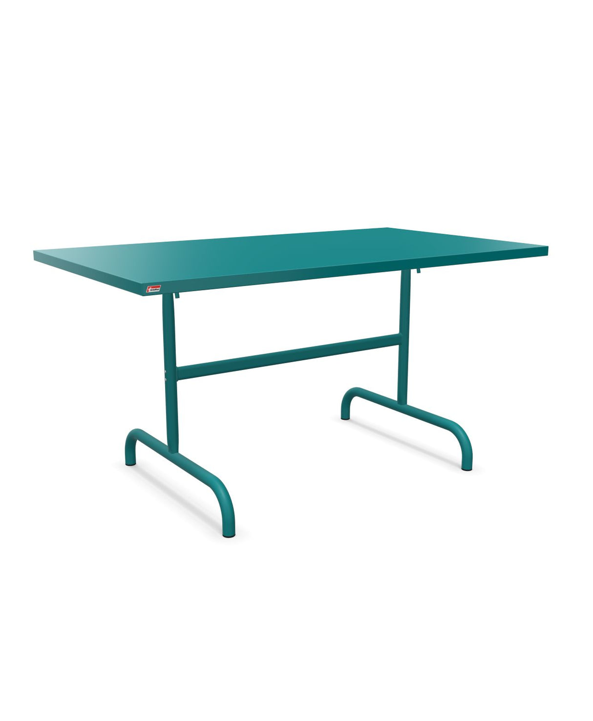 Schaffner Säntis Table repas rabattable 140x80cm Bleu Kali 56 Bleu Kali 56 