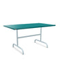 Schaffner Säntis Table repas rabattable 140x80cm Bleu Kali 56 Bleu Pastel 51 