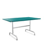 Schaffner Säntis Table repas rabattable 140x80cm Bleu Kali 56 Galvanisé à chaud 02 