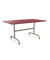 Schaffner Säntis Table repas rabattable 140x80cm Bordeaux 38 Champagne 85 