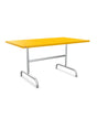 Schaffner Säntis Table repas rabattable 140x80cm Jaune 11 Galvanisé à chaud 02 