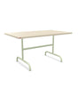 Schaffner Säntis Table repas rabattable 140x80cm Sable Pastel 15 Vert Pastel 64 