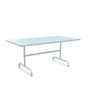 Schaffner Säntis Table repas rabattable 165x90cm Bleu Pastel 51 Bleu Pastel 51 