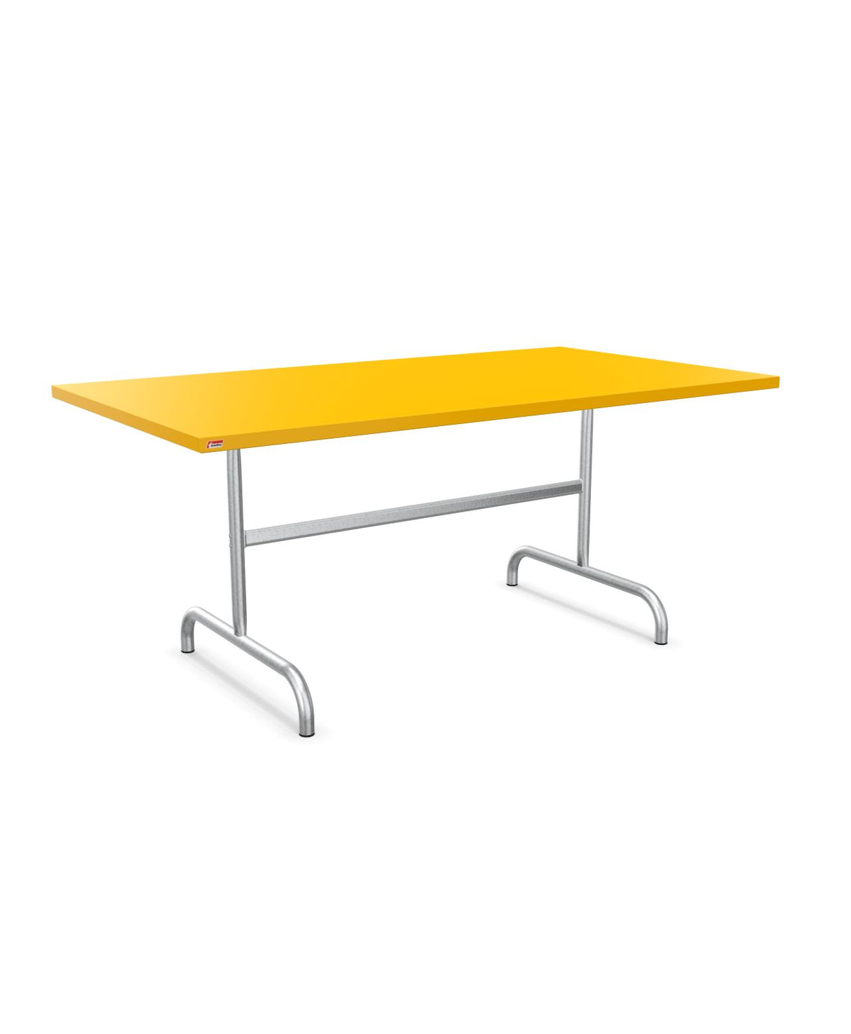 Schaffner Säntis Table repas rabattable 165x90cm Jaune 11 Galvanisé à chaud 02 