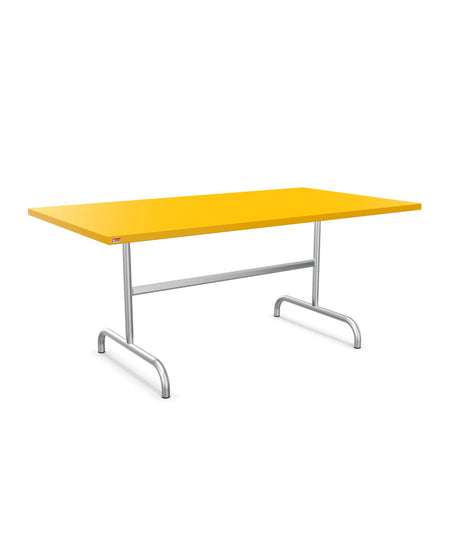 Schaffner Säntis Table repas rabattable 165x90cm Jaune 11 Galvanisé à chaud 02 