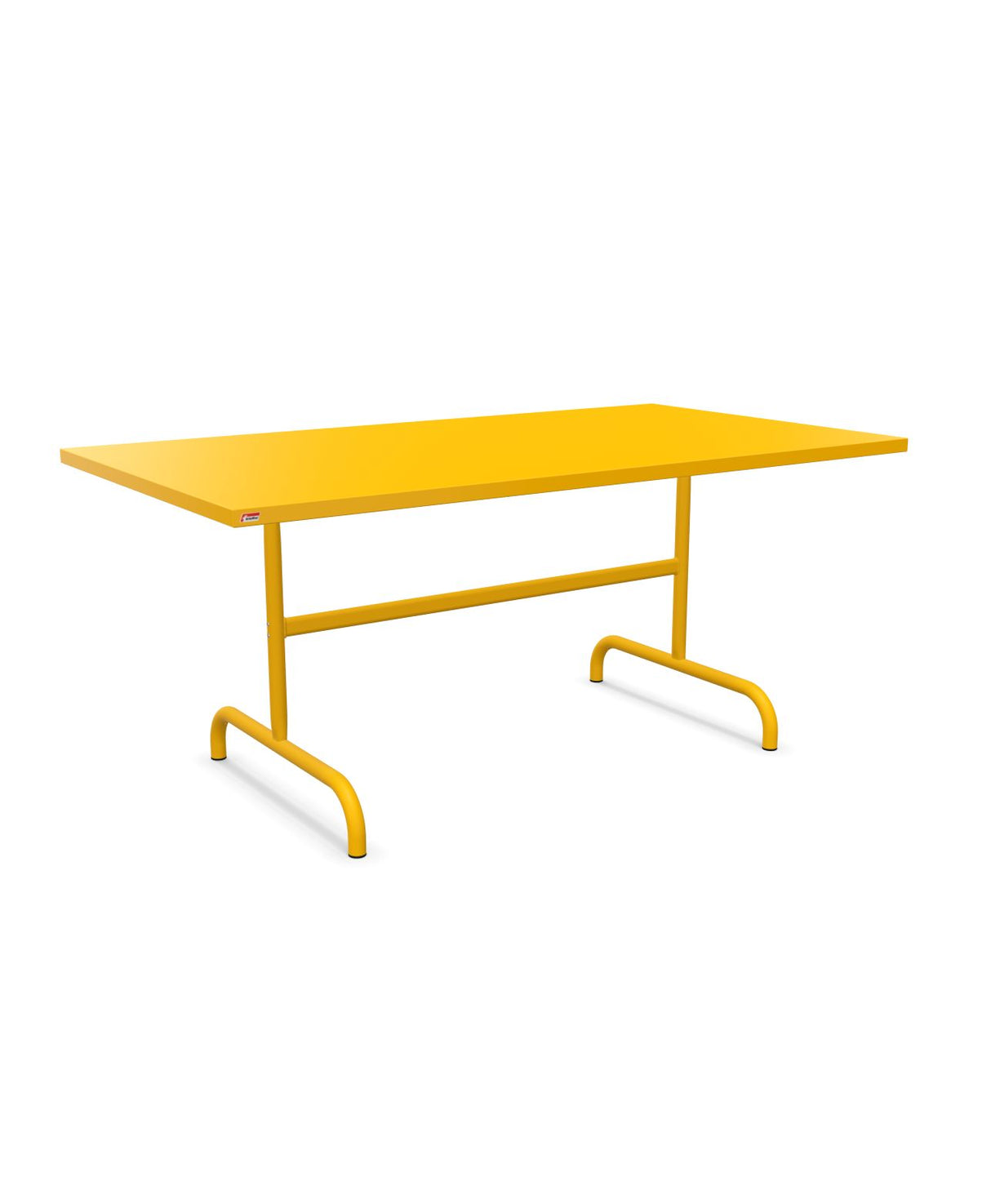 Schaffner Säntis Table repas rabattable 165x90cm Jaune 11 Jaune 11 