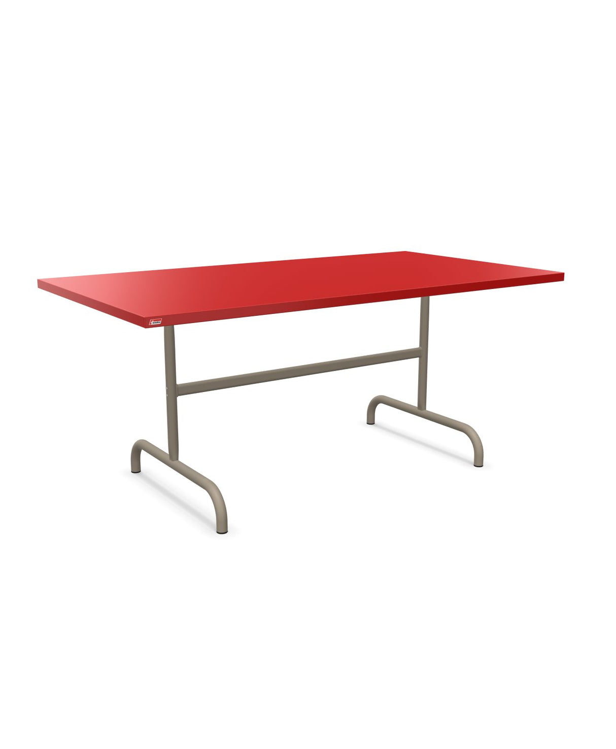Schaffner Säntis Table repas rabattable 165x90cm Rouge 30 Champagne 85 