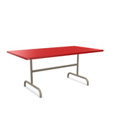 Schaffner Säntis Table repas rabattable 165x90cm Rouge 30 Champagne 85 