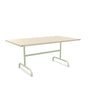 Schaffner Säntis Table repas rabattable 165x90cm Sable Pastel 15 Vert Pastel 64 