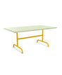 Schaffner Säntis Table repas rabattable 165x90cm Vert Pastel 64 Jaune 11 