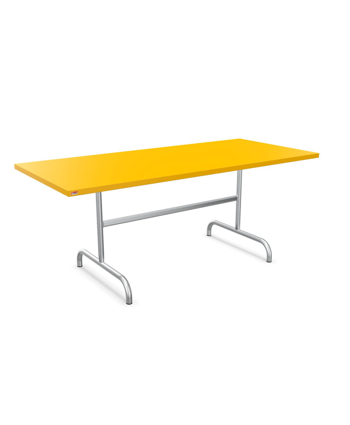 Schaffner Säntis Table repas rabattable 180x80cm Jaune 11 Galvanisé à chaud 02 