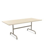 Schaffner Säntis Table repas rabattable 180x80cm Sable Pastel 15 Champagne 85 