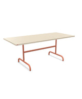 Schaffner Säntis Table repas rabattable 180x80cm Sable Pastel 15 Terracotta 84 