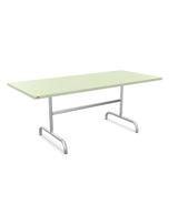 Schaffner Säntis Table repas rabattable 180x80cm Vert Pastel 64 Galvanisé à chaud 02 