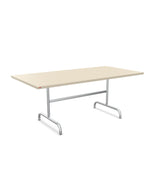 Schaffner Säntis Table repas rabattable 180x90cm Sable Pastel 15 Galvanisé à chaud 02 