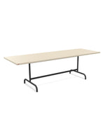 Schaffner Säntis Table repas rabattable 240x80cm Sable Pastel 15 Anthracite 77 