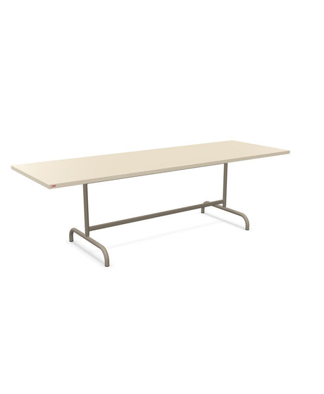 Schaffner Säntis Table repas rabattable 240x80cm Sable Pastel 15 Champagne 85 