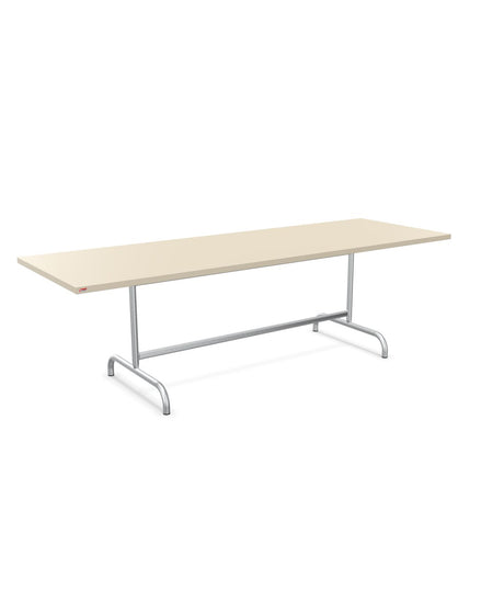 Schaffner Säntis Table repas rabattable 240x80cm Sable Pastel 15 Galvanisé à chaud 02 