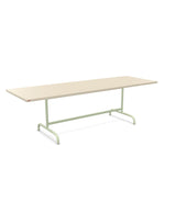 Schaffner Säntis Table repas rabattable 240x80cm Sable Pastel 15 Vert Pastel 64 