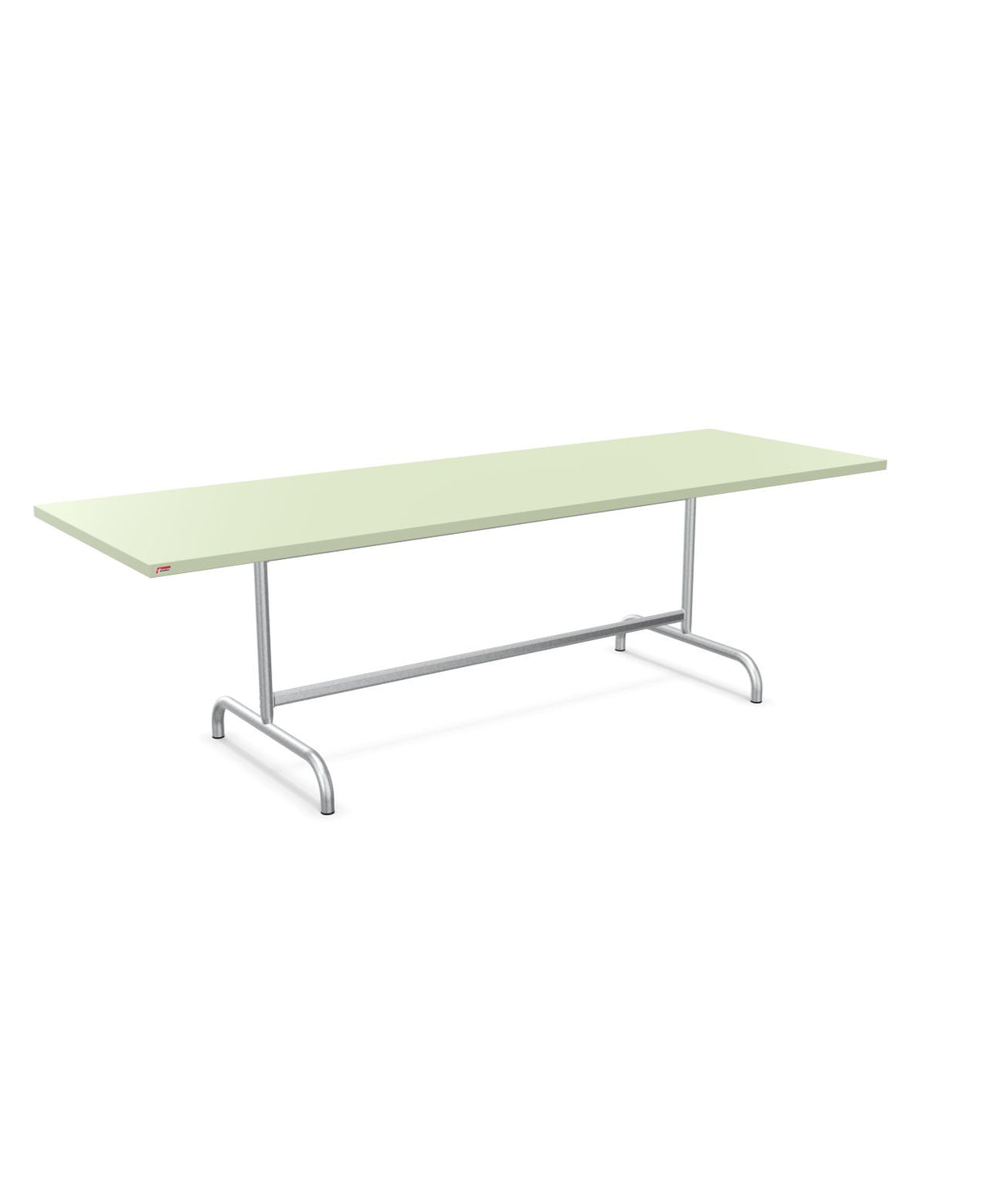 Schaffner Säntis Table repas rabattable 240x80cm Vert Pastel 64 Galvanisé à chaud 02 