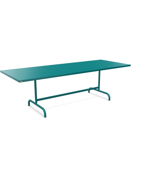 Schaffner Säntis Table repas rabattable 240x90cm Bleu Kali 56 Bleu Kali 56 