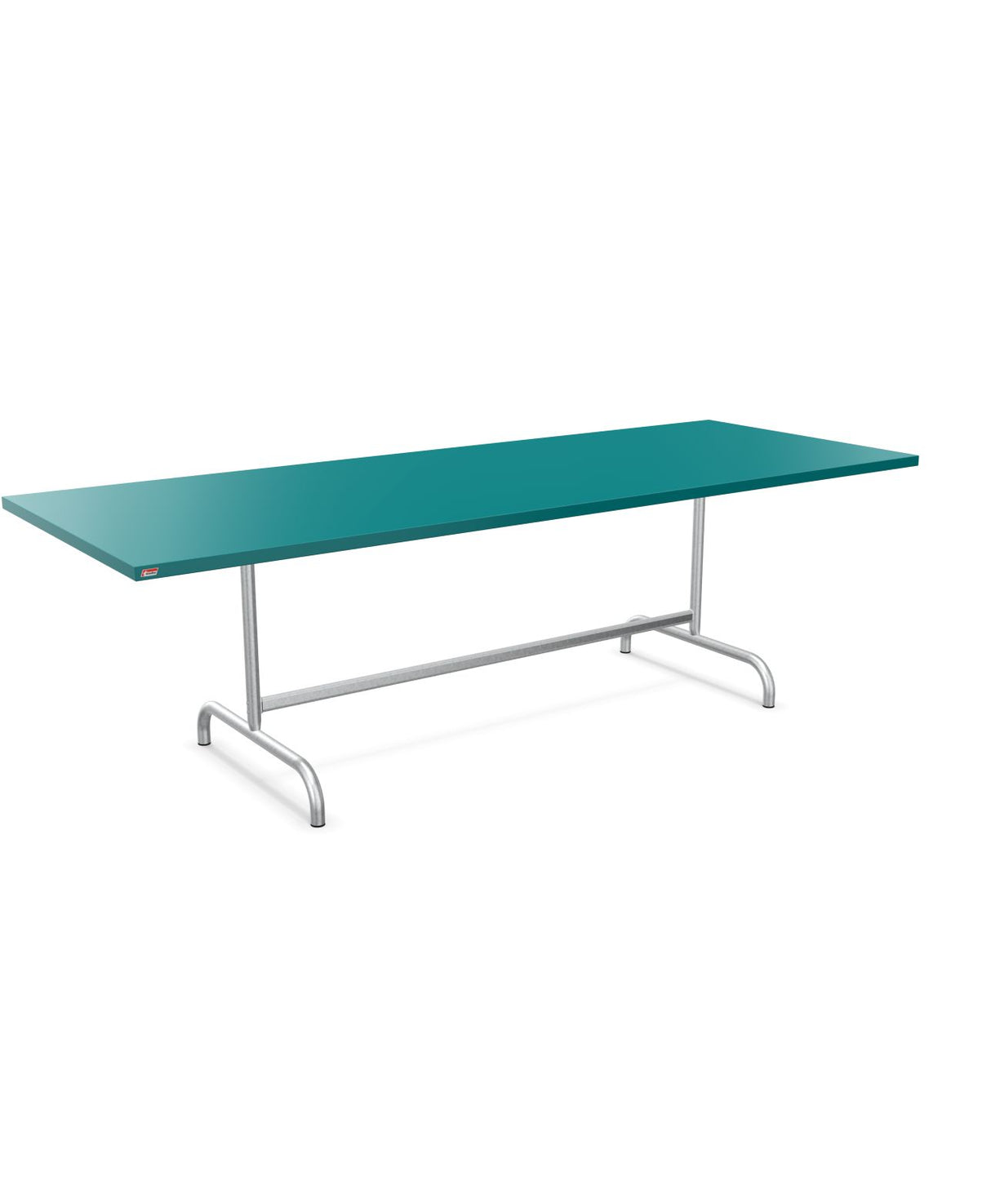 Schaffner Säntis Table repas rabattable 240x90cm Bleu Kali 56 Galvanisé à chaud 02 