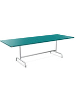 Schaffner Säntis Table repas rabattable 240x90cm Bleu Kali 56 Galvanisé à chaud 02 