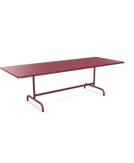 Schaffner Säntis Table repas rabattable 240x90cm Bordeaux 38 Bordeaux 38 