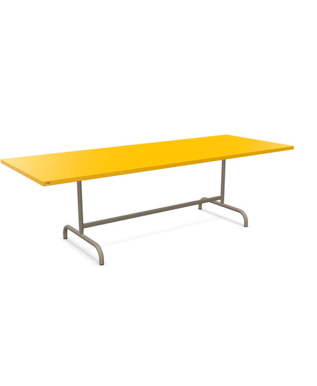 Schaffner Säntis Table repas rabattable 240x90cm Jaune 11 Champagne 85 