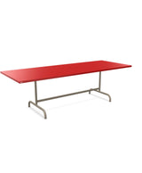 Schaffner Säntis Table repas rabattable 240x90cm Rouge 30 Champagne 85 