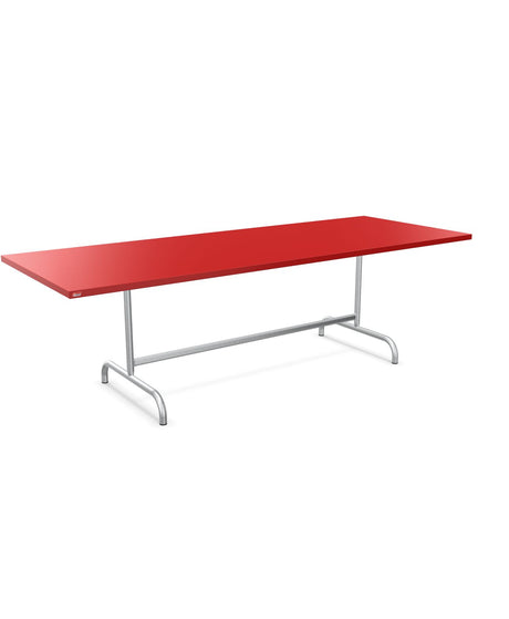 Schaffner Säntis Table repas rabattable 240x90cm Rouge 30 Galvanisé à chaud 02 