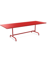 Schaffner Säntis Table repas rabattable 240x90cm Rouge 30 Rouge 30 