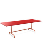 Schaffner Säntis Table repas rabattable 240x90cm Rouge 30 Terracotta 84 