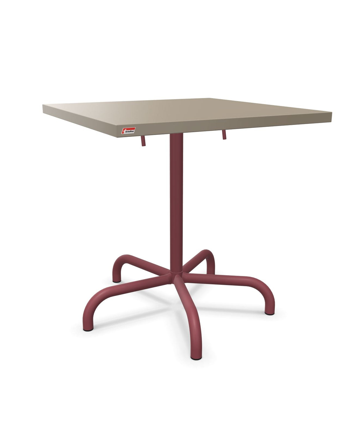 Schaffner Säntis Table repas rabattable 70x70cm 