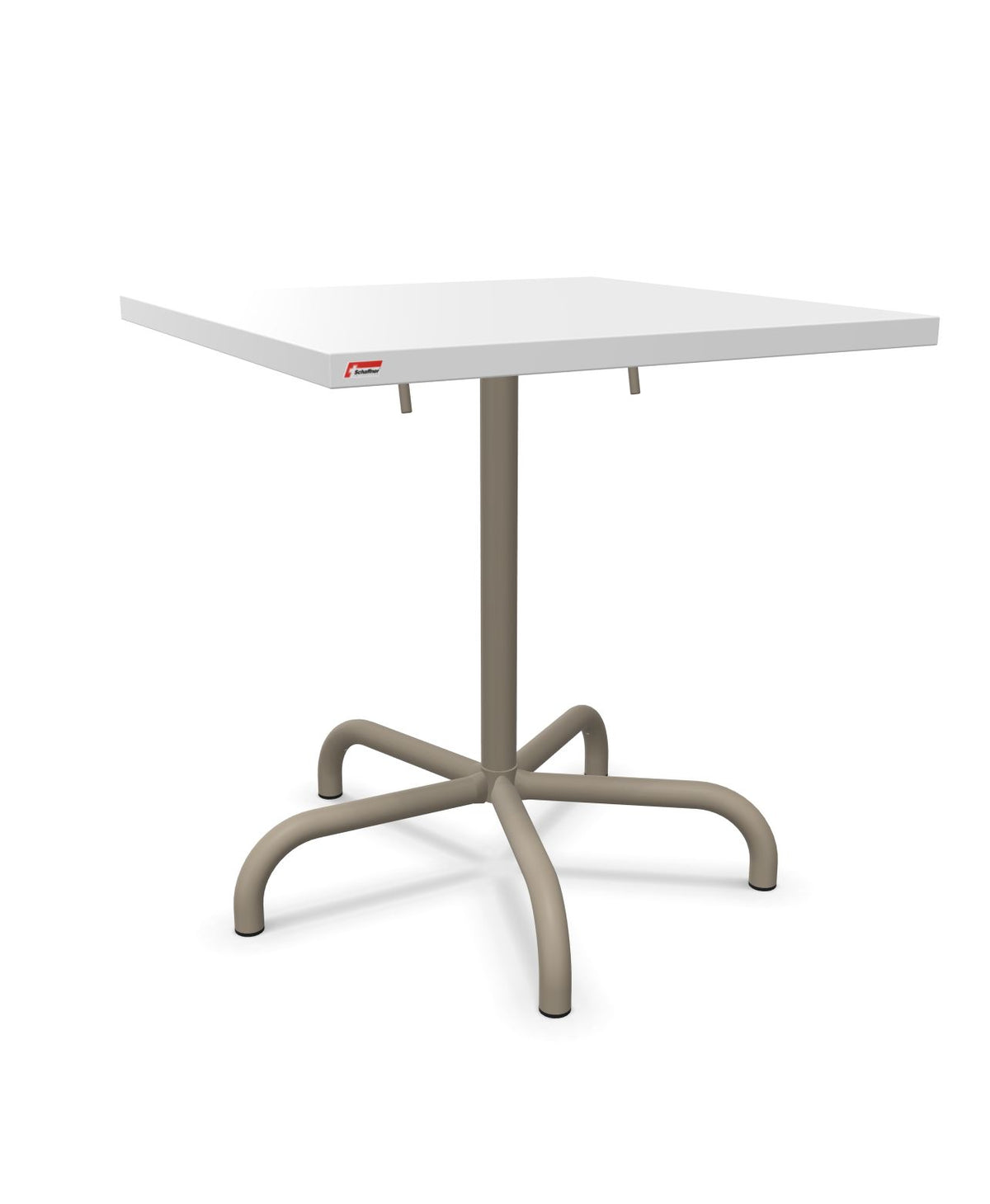 Schaffner Säntis Table repas rabattable 70x70cm 