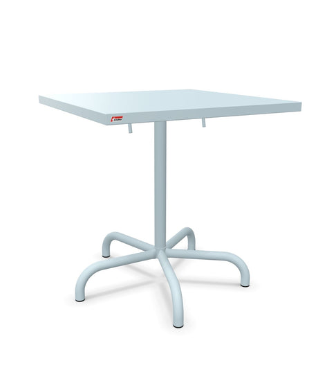 Schaffner Säntis Table repas rabattable 70x70cm Bleu Pastel 51 Bleu Pastel 51 