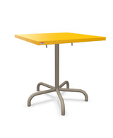 Schaffner Säntis Table repas rabattable 70x70cm Jaune 11 Champagne 85 