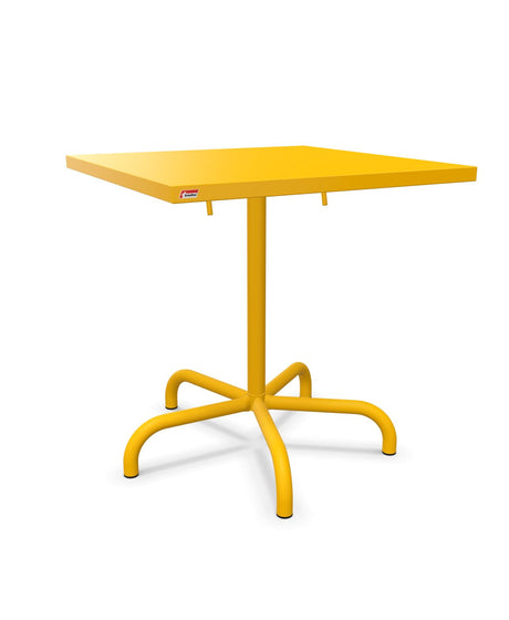 Schaffner Säntis Table repas rabattable 70x70cm Jaune 11 Jaune 11 