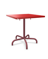 Schaffner Säntis Table repas rabattable 70x70cm Rouge 30 Bordeaux 38 