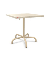 Schaffner Säntis Table repas rabattable 70x70cm Sable Pastel 15 Marron Pastel 83 